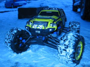 traxxas summit готов к испытаниям русской зимой