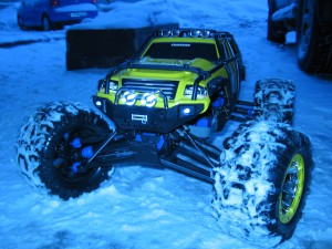 traxxas summit готов к испытаниям русской зимой